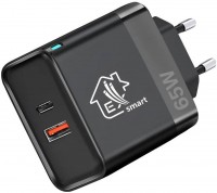 Фото - Зарядний пристрій ExtraLink Smart Life USB C+ USB A 65W GaN 