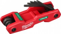 Набір інструментів Milwaukee Folding Torx Key Set 8 pc (4932480979) 