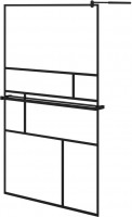 Ścianka prysznicowa VidaXL Walk-in Shower Wall with Shelf 115 3185481 