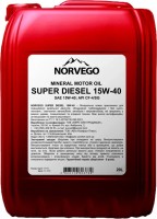 Zdjęcia - Olej silnikowy Norvego Super Diesel 15W-40 20 l