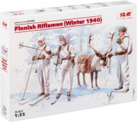 Model do sklejania (modelarstwo) ICM Finnish Riflemen (Winter 1940) (1:35) 