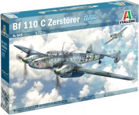 Model do sklejania (modelarstwo) ITALERI Bf 110 C Zerstorer (1:72) 