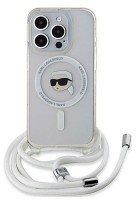 Чохол Karl Lagerfeld Crossbody IML Karl Head MagSafe for iPhone 15 Pro 