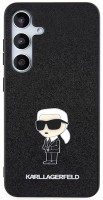 Чохол Karl Lagerfeld Fixed Glitter Ikonik Logo Metal Pin for Galaxy S24 Plus 