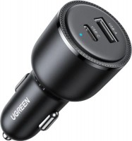 Фото - Зарядний пристрій Ugreen Car Charger 2 Ports 63W PD 