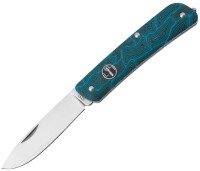 Nóż / multitool Boker Plus Tech Tool Blue Damast G10 