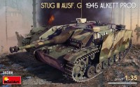 Фото - Збірна модель MiniArt Stug III Ausf G 1945 Alkett Prod (1:35) 