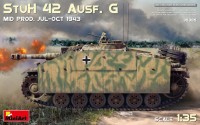 Фото - Збірна модель MiniArt Stuh 42 Ausf. G Mid Prod. Jul-Oct 1943 (1:35) 