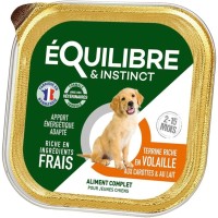 Zdjęcia - Karm dla psów Equilibre & Instinct Puppy Poultry Pate 150 g 1 szt.