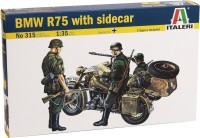 Model do sklejania (modelarstwo) ITALERI BMW R75 with Sidecar (1:35) 