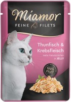 Karma dla kotów Miamor Fine Fillets in Jelly Tuna/Crab 100 g 