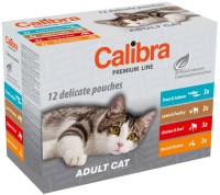 Фото - Корм для кішок Calibra Cat Premium Adult Pouches Multipack 12 pcs 