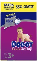 Підгузки Dodot Activity 3+ / 120 pcs 