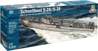 Zdjęcia - Model do sklejania (modelarstwo) ITALERI Schnellboot S-26/S-38 (1:35) 