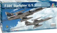 Фото - Збірна модель ITALERI F-104 Starfighter G/S (1:32) 