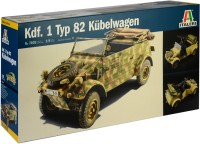 Фото - Збірна модель ITALERI Kdf. 1 Typ 82 Kubelwagen (1:9) 