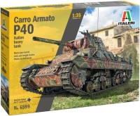 Фото - Збірна модель ITALERI Carro Armato P40 (1:35) 