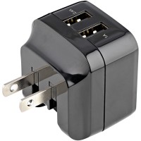 Зарядний пристрій Startech.com Dual-Port USB Wall Charger 