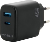 Ładowarka Mobilis Fast Wall Charger GaN 45W 