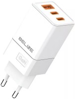 Zdjęcia - Ładowarka Beline Wall Charger 2xUSB C+USB A GaN 65W 