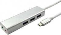 Фото - Кардридер / USB-хаб Cables Direct USB3C-3PHUB-AUD 