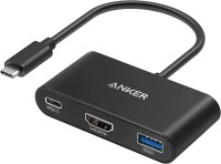 Кардридер / USB-хаб ANKER PowerExpand 3-in-1 USB-C Hub 