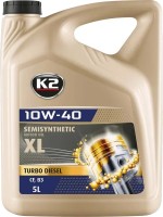 Фото - Моторне мастило K2 Motor Oil 10W-40 XL-TD 5 л