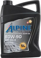 Zdjęcia - Olej przekładniowy Alpine Gear Oil TS 80W-90 GL-4 5L 5 l