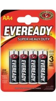 Фото - Акумулятор / батарейка Eveready 4xAA Super Heavy Duty 