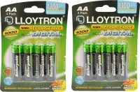 Фото - Акумулятор / батарейка Lloytron 8xAA 1300 mAh 