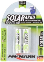 Акумулятор / батарейка Ansmann Solar 2xAA 800 mAh 