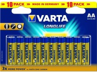 Фото - Акумулятор / батарейка Varta Longlife 10xAA 