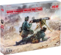 Model do sklejania (modelarstwo) ICM WWII German MG08 MG Team (1:35) 