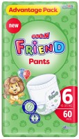 Фото - Підгузки Goo.N Friend Pants 6 / 60 pcs 