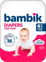 Фото - Підгузки Bambik Diapers 4 / 36 pcs 