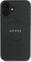 Фото - Чохол GUESS Grained Ring MagSafe for iPhone 16 Plus 