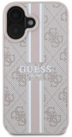 Etui GUESS Printed Stripe with MagSafe for iPhone 16 