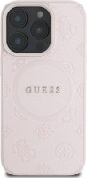 Чохол GUESS Saffiano Peony Classic Logo with MagSafe for iPhone 16 Pro Max 