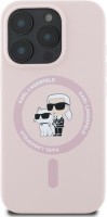 Чохол Karl Lagerfeld Slilicone Karl & Choupette Ring Magsafe for iPhone 16 Pro 