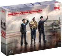 Фото - Збірна модель ICM WWII Pilots of British Naval Aviation (1:32) 