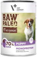 Karm dla psów VetExpert Raw Paleo Puppy Duck 400 g 1 szt.