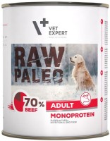 Karm dla psów VetExpert Raw Paleo Adult Beef 0.8 kg