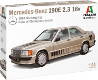 Zdjęcia - Model do sklejania (modelarstwo) ITALERI Mercedes-Benz 190E 2.3 16v (1:24) 