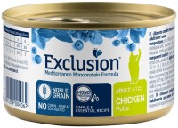 Фото - Корм для кішок Exclusion Adult Noble Grain Chicken Canned 85 g 