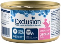 Фото - Корм для кішок Exclusion Kitten Noble Grain Chicken Canned 85 g 