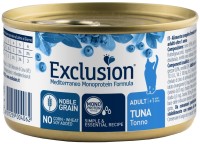 Фото - Корм для кішок Exclusion Adult Noble Grain Tuna Canned 85 g 