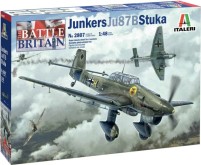 Фото - Збірна модель ITALERI Junkers JU-87B Stuka (1:48) 