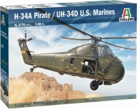 Фото - Збірна модель ITALERI H-34A Pirate /UH-34D U.S. Marines (1:48) 