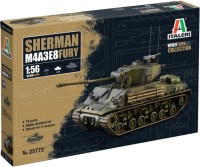 Фото - Збірна модель ITALERI M4A3E8 Sherman Fury (1:56) 