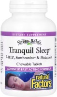 Фото - Амінокислоти Natural Factors Tranquil Sleep Chewable 60 tab 